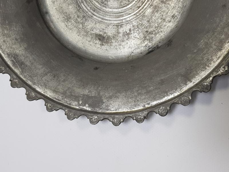 OSMANLI DÖNEMİ KIRK KENARI KIRKLARIN İSİMLERİ YAZILI ÇOK NADİR KIRKLAMA PİLAV TABAĞI