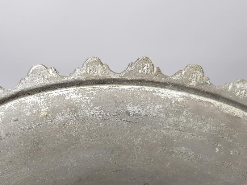 OSMANLI DÖNEMİ KIRK KENARI KIRKLARIN İSİMLERİ YAZILI ÇOK NADİR KIRKLAMA PİLAV TABAĞI