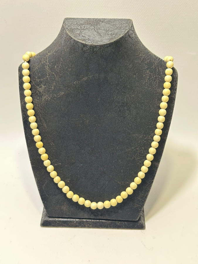 ANTİKA FİL DİŞİ KOLYE GERDANLIK