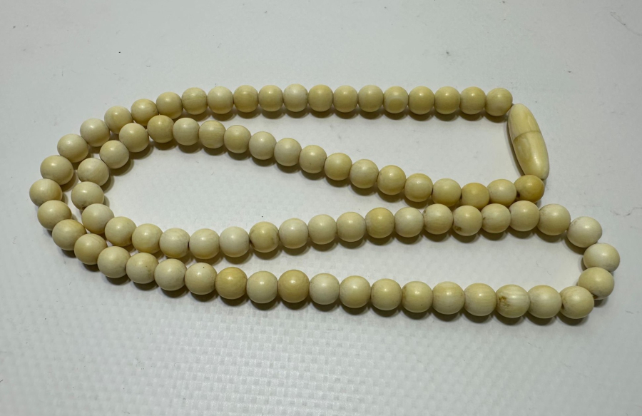 ANTİKA FİL DİŞİ KOLYE GERDANLIK