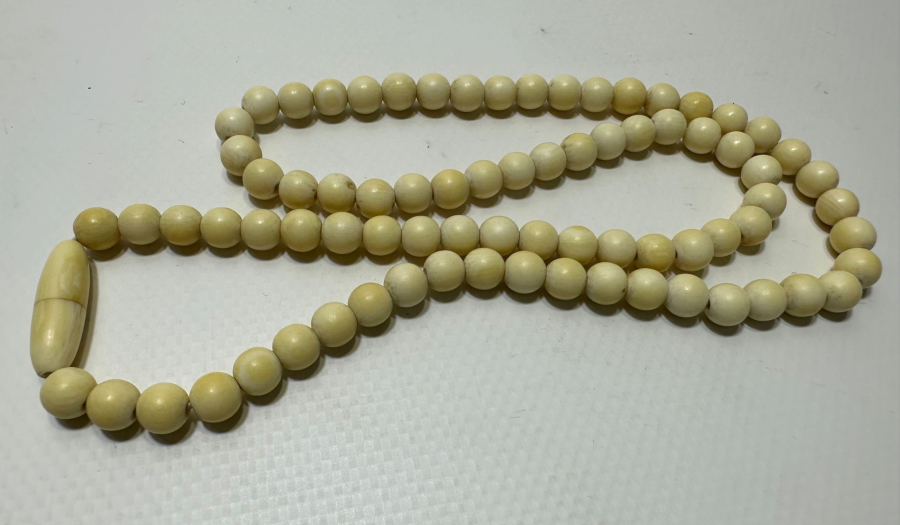 ANTİKA FİL DİŞİ KOLYE GERDANLIK