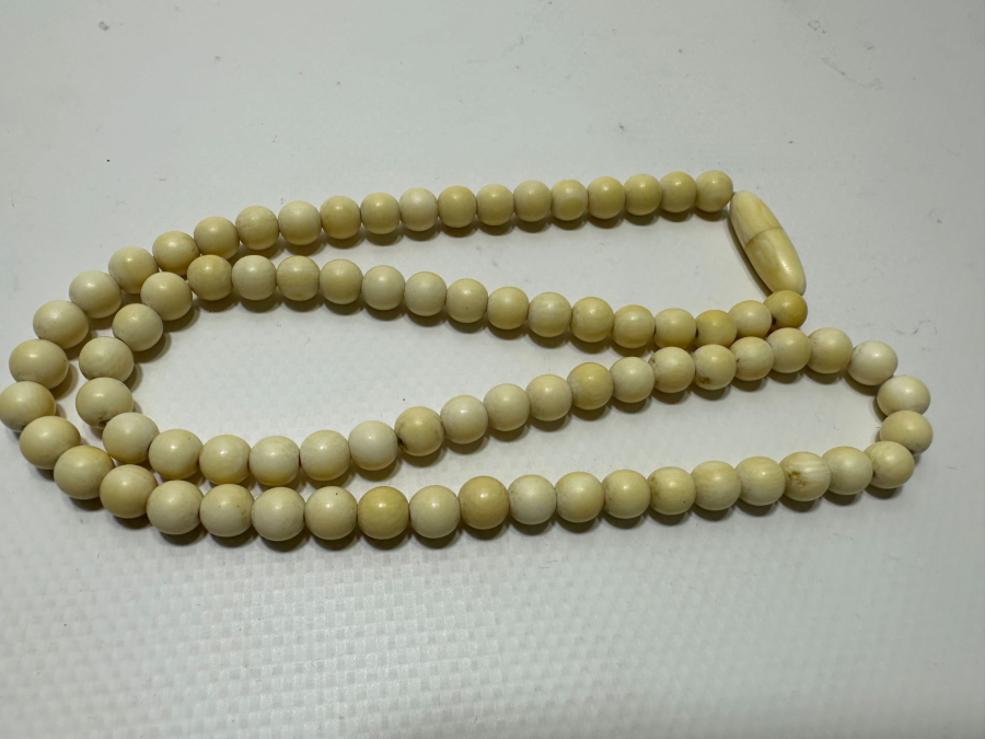 ANTİKA FİL DİŞİ KOLYE GERDANLIK