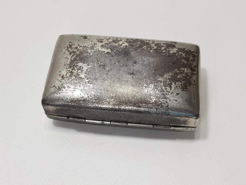 MEŞRUTİYET HATIRASI OSMANLICA YAZILI TÜTÜN TABAKASI