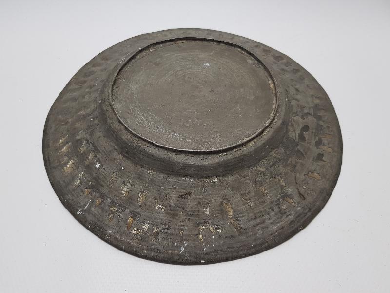 OSMANLI DÖNEMİ BADEMLİ BAKIR TABAK LENGER