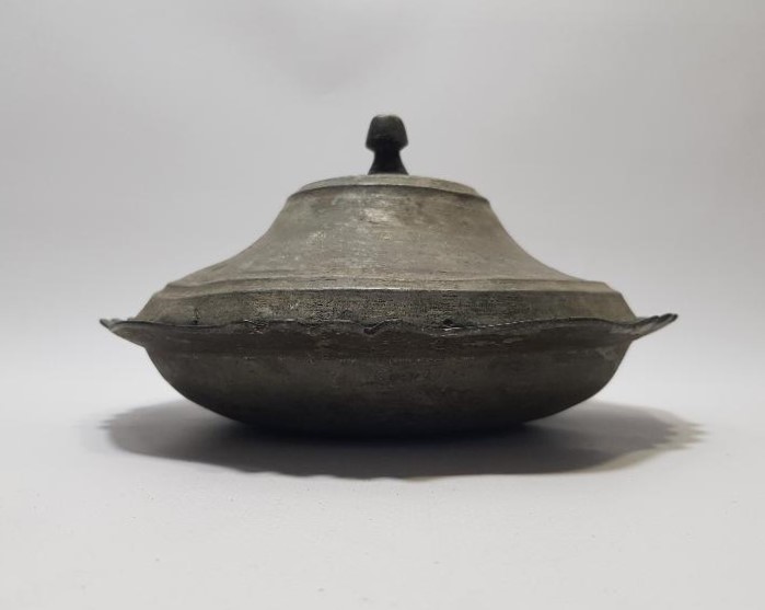 OSMANLI DÖNEMİ KAPAKLI BAKIR SAHAN