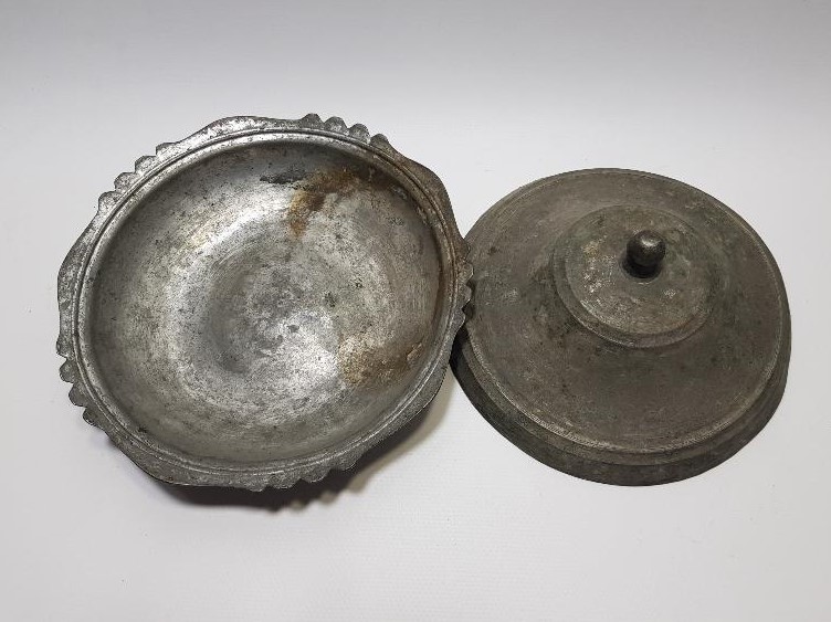 OSMANLI DÖNEMİ KAPAKLI BAKIR SAHAN