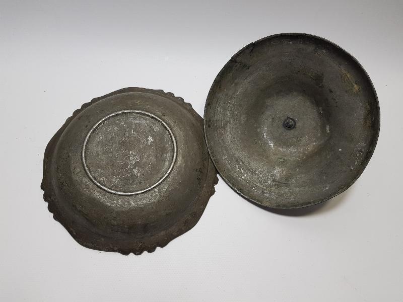 OSMANLI DÖNEMİ KAPAKLI BAKIR SAHAN