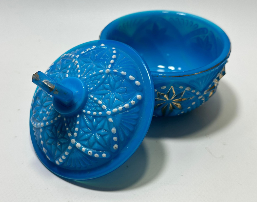 OSMANLI DÖNEMİ MİNELİ OPAL ŞEKERLİK