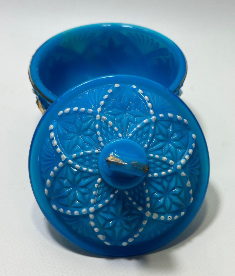 OSMANLI DÖNEMİ MİNELİ OPAL ŞEKERLİK