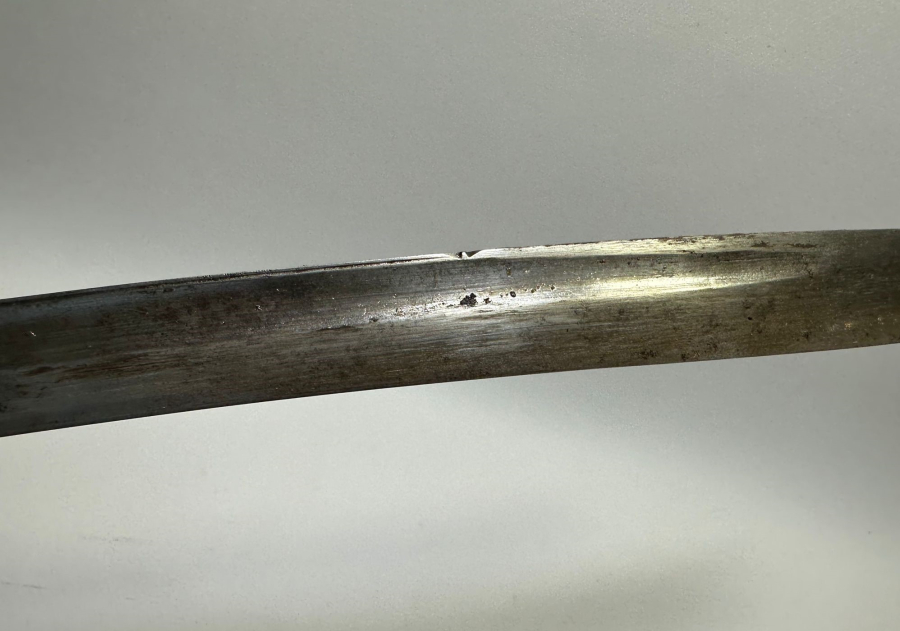 OSMANLI DÖNEMİ ÜZERİ YAZILI YENİÇERİ YATAĞAN KILIÇ