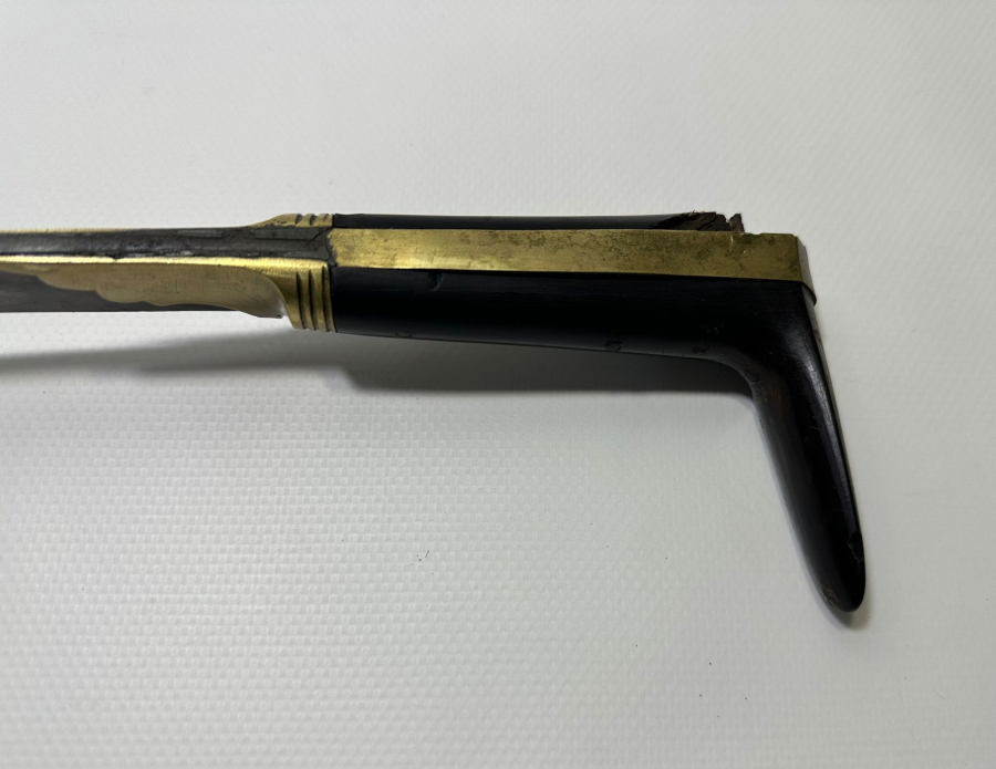 OSMANLI DÖNEMİ ÜZERİ YAZILI YENİÇERİ YATAĞAN KILIÇ