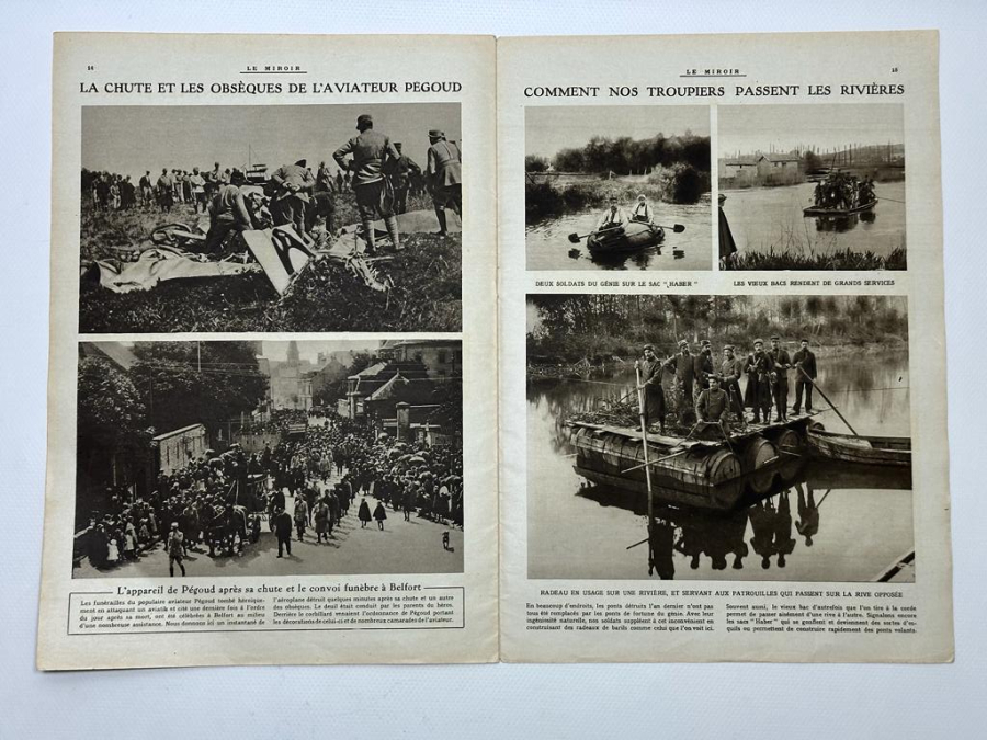 1. DÜNYA SAVAŞI & ÇANAKKALE SAVAŞI GÖRSELLİ ÇOK NADİR LE MIROIR DERGİSİ