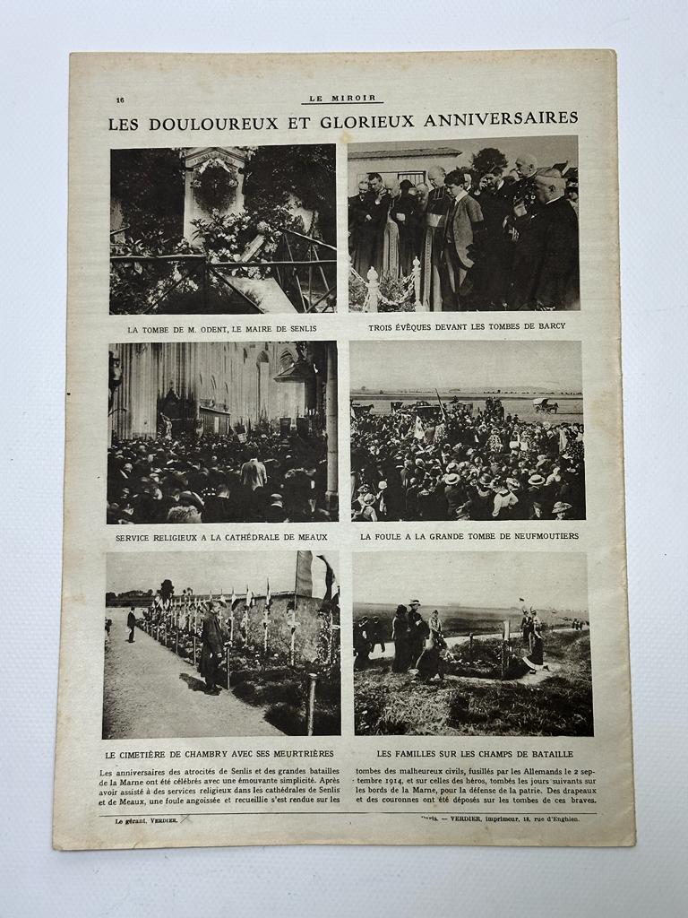 1. DÜNYA SAVAŞI & ÇANAKKALE SAVAŞI GÖRSELLİ ÇOK NADİR LE MIROIR DERGİSİ