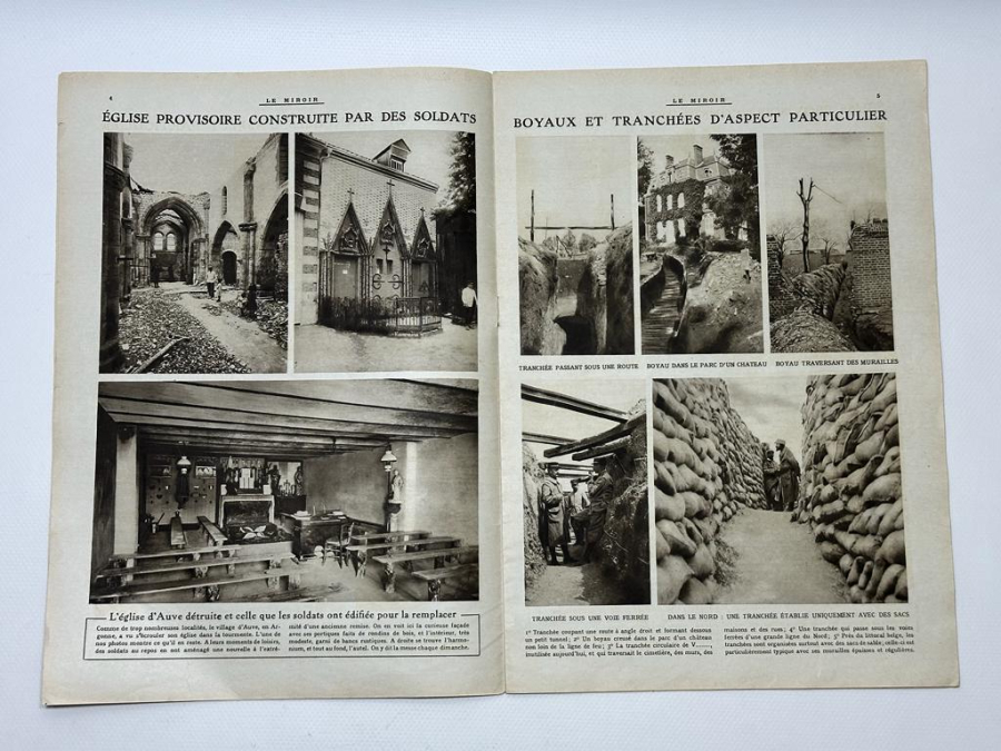 1. DÜNYA SAVAŞI & ÇANAKKALE SAVAŞI GÖRSELLİ ÇOK NADİR LE MIROIR DERGİSİ