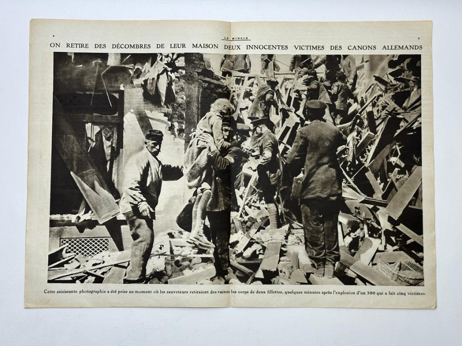 1. DÜNYA SAVAŞI & ÇANAKKALE SAVAŞI GÖRSELLİ ÇOK NADİR LE MIROIR DERGİSİ