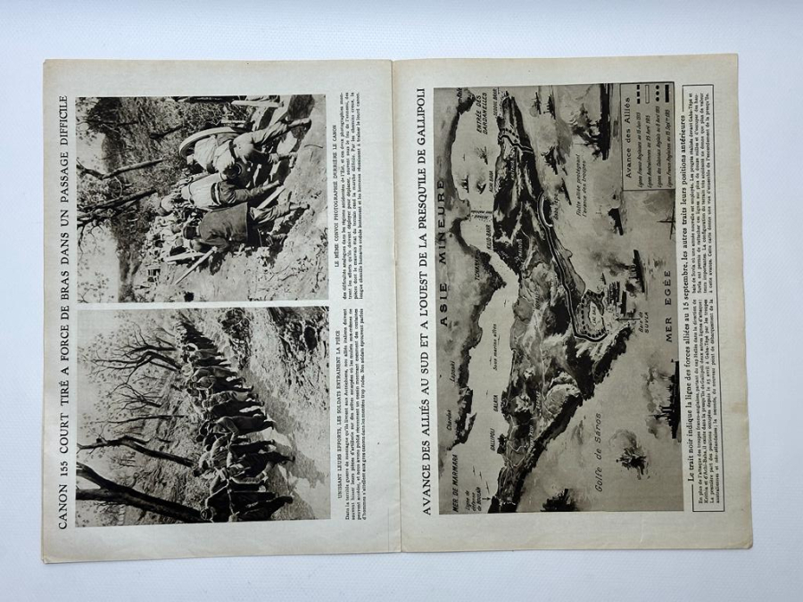 1. DÜNYA SAVAŞI & ÇANAKKALE SAVAŞI GÖRSELLİ ÇOK NADİR LE MIROIR DERGİSİ