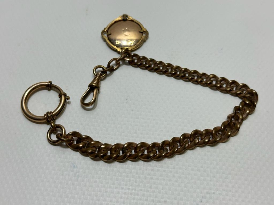 OSMANLI DÖNEMİ ÇOK NADİR ALTIN KAPLAMA PRİOR CEP SAATİ KÖSTEK ZİNCİRİ