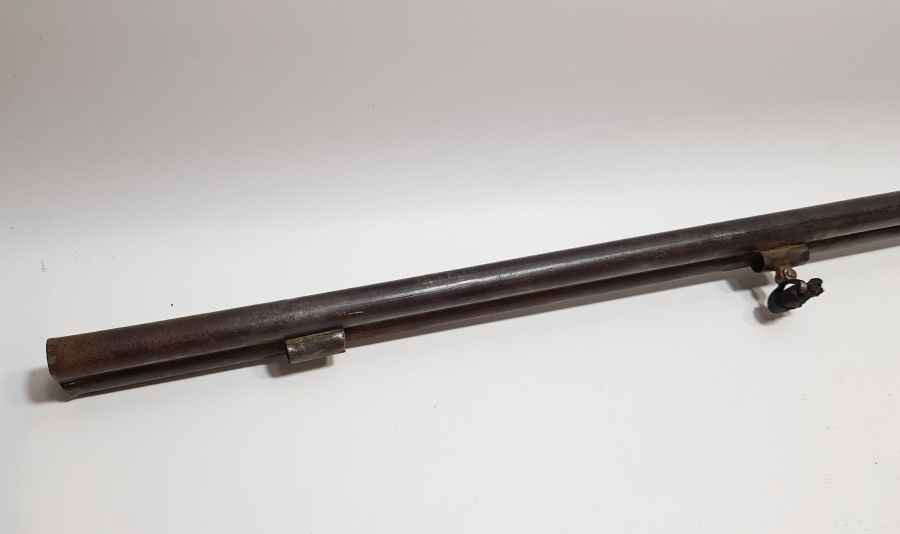 OSMANLI DÖNEMİ TAMAMI KALEM İŞÇİLİKLİ DEKORATİF ÇİFTE DOLMA TÜFEK