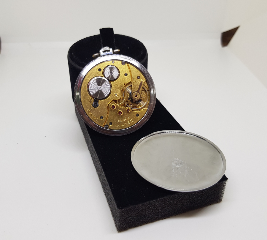 ZENİTH MARKA ÇİL KONDİSYONDA ANTİKA KURMALI SMOKİN CEP SAATİ