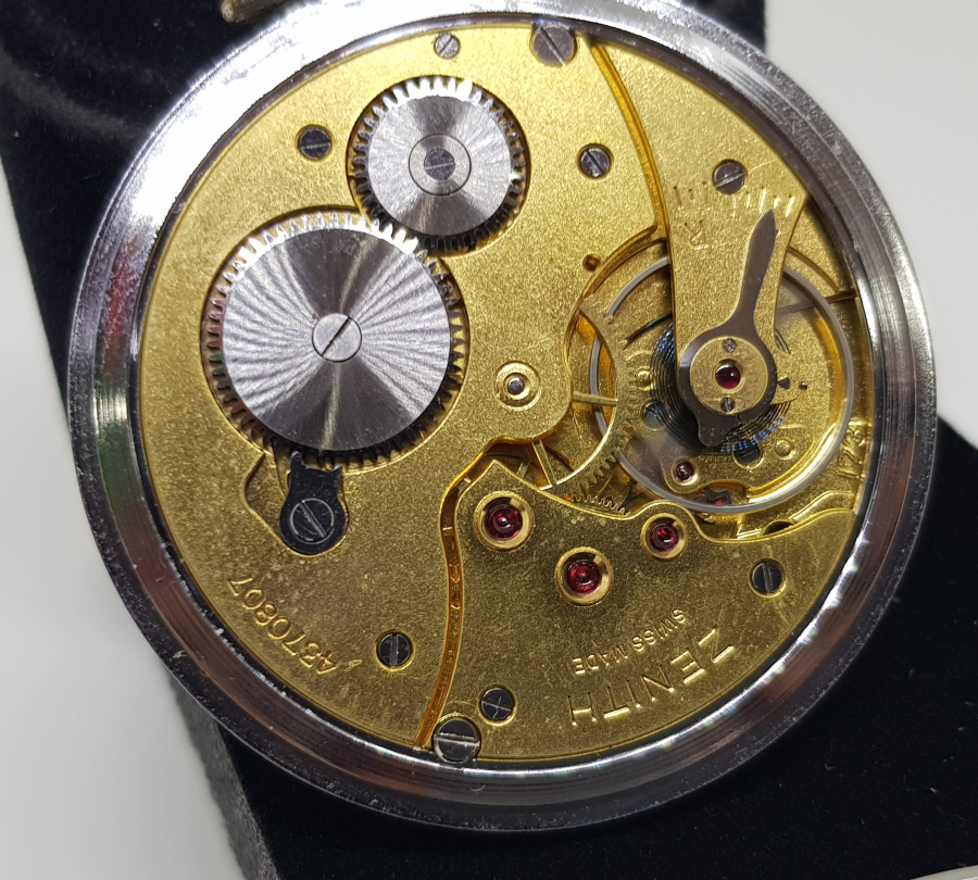 ZENİTH MARKA ÇİL KONDİSYONDA ANTİKA KURMALI SMOKİN CEP SAATİ