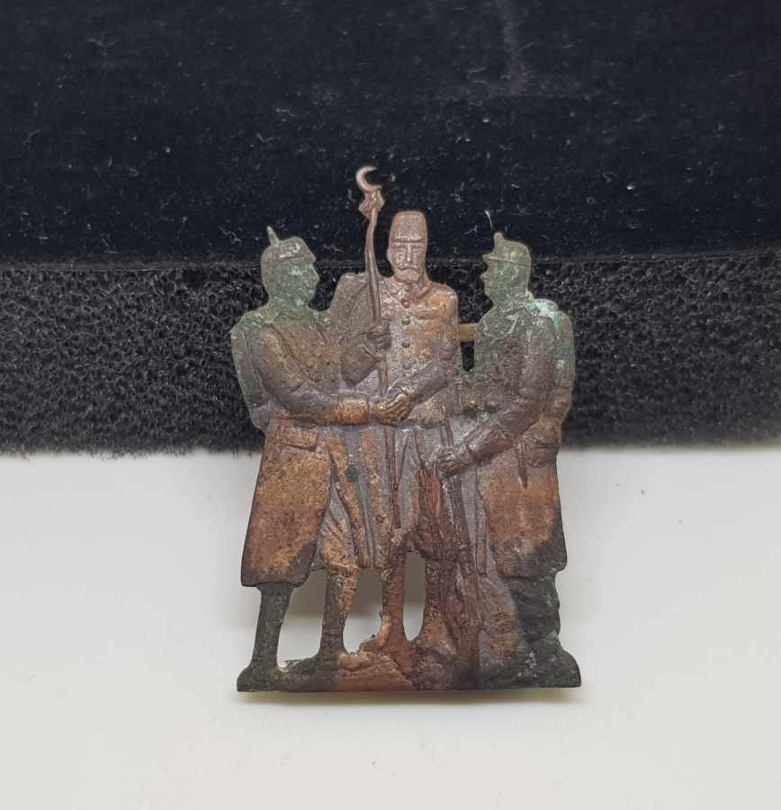 1. DÜNYA SAVAŞI DÖNEMİ ÇOK NADİR İTTİFAK YAKA BRÖVESİ