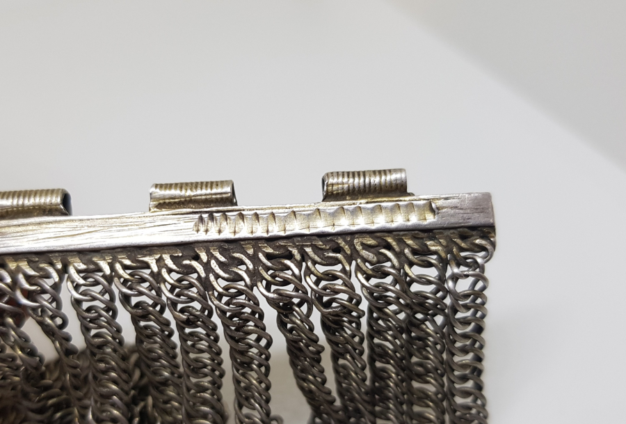 2. MAHMUT DÖNEMİ ÇOK NADİR BÜYÜK BOY GÜMÜŞ BİLEKLİK - BİLEZİK