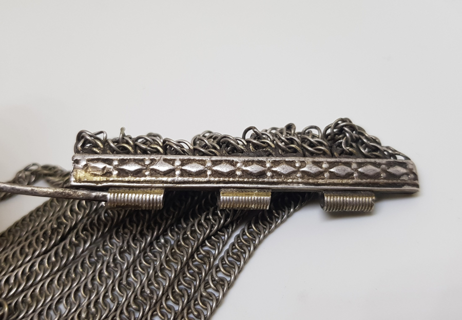 2. MAHMUT DÖNEMİ ÇOK NADİR BÜYÜK BOY GÜMÜŞ BİLEKLİK - BİLEZİK