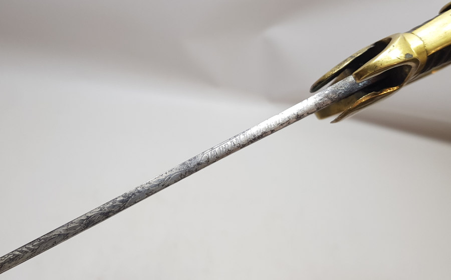 BOYNUZ SAPLI OSMANLI DÖNEMİ HAFİF SÜVARİ SUBAY KILICI