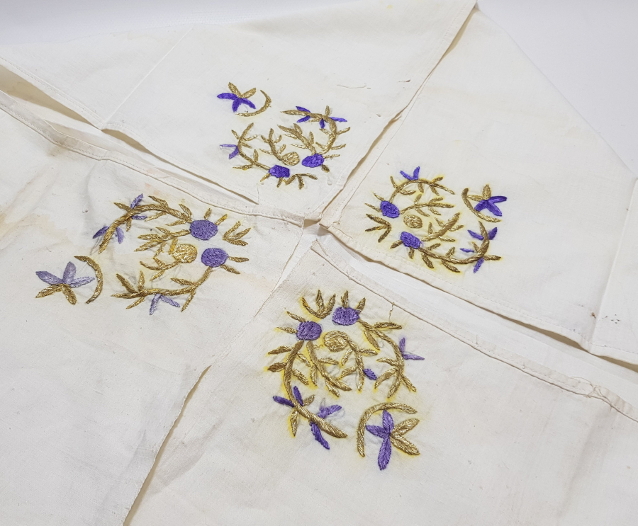 OSMANLI DÖNEMİ TELKIRMA İŞÇİLİKLİ BÜYÜK BOY ÇEVRE