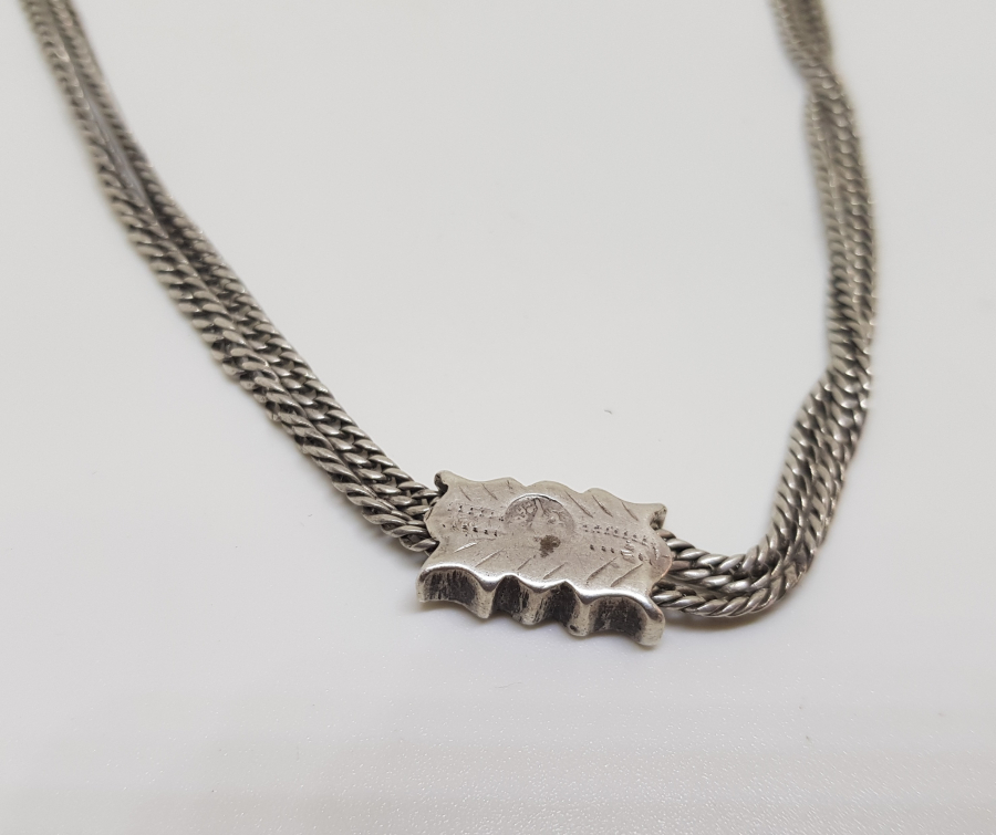 OSMANLI DÖNEMİ TUĞRALI GÜMÜŞ İPEK CEP SAATİ KÖSTEĞİ