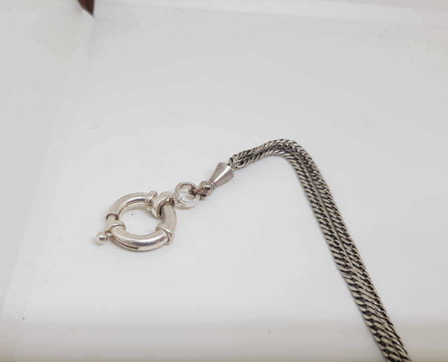 OSMANLI DÖNEMİ TUĞRALI GÜMÜŞ İPEK CEP SAATİ KÖSTEĞİ