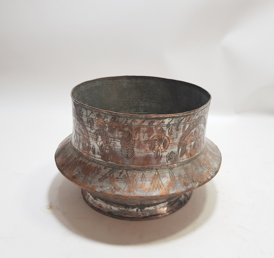 TAMAMI KALEM İŞÇİLİKLİ VE AY YILDIZLI OSMANLI DÖNEMİ HOŞAF KASESİ