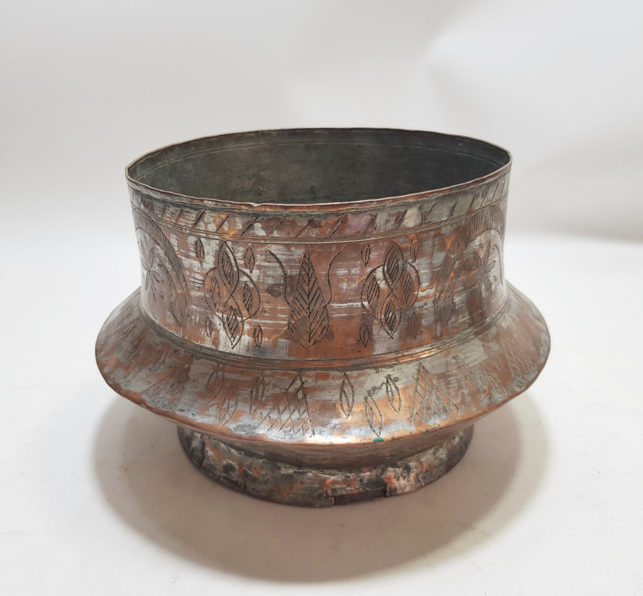 TAMAMI KALEM İŞÇİLİKLİ VE AY YILDIZLI OSMANLI DÖNEMİ HOŞAF KASESİ