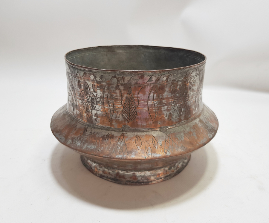 TAMAMI KALEM İŞÇİLİKLİ VE AY YILDIZLI OSMANLI DÖNEMİ HOŞAF KASESİ