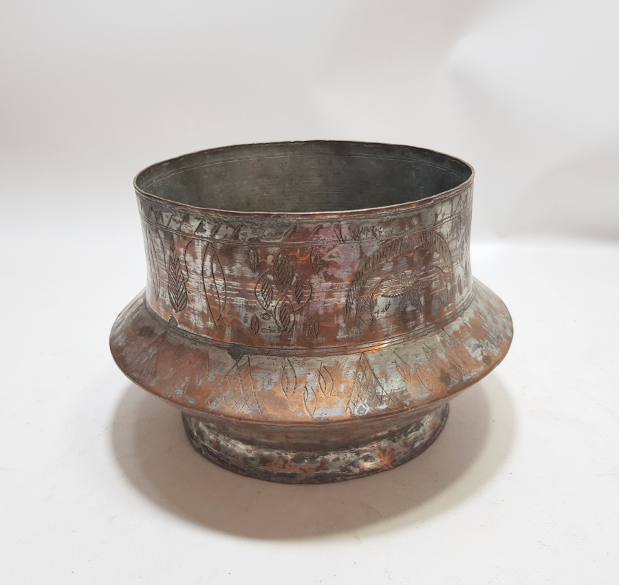 TAMAMI KALEM İŞÇİLİKLİ VE AY YILDIZLI OSMANLI DÖNEMİ HOŞAF KASESİ