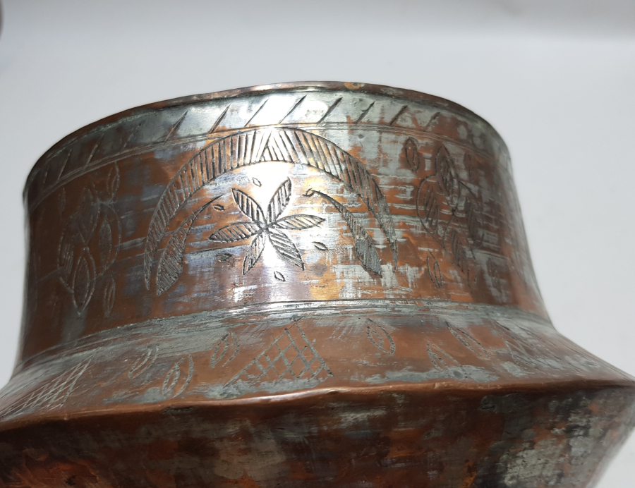 TAMAMI KALEM İŞÇİLİKLİ VE AY YILDIZLI OSMANLI DÖNEMİ HOŞAF KASESİ