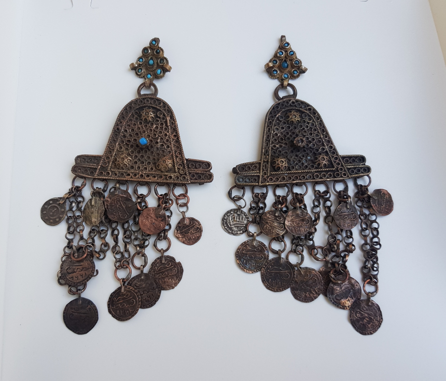 OSMANLI DÖNEMİ ÇOK NADİR ÇİFT GELİN ZÜLÜFLÜĞÜ