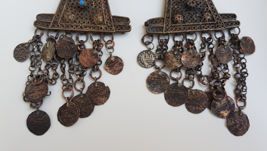 OSMANLI DÖNEMİ ÇOK NADİR ÇİFT GELİN ZÜLÜFLÜĞÜ