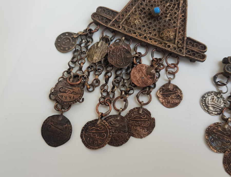 OSMANLI DÖNEMİ ÇOK NADİR ÇİFT GELİN ZÜLÜFLÜĞÜ