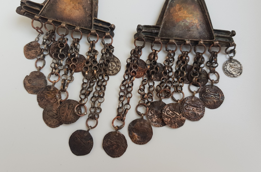 OSMANLI DÖNEMİ ÇOK NADİR ÇİFT GELİN ZÜLÜFLÜĞÜ