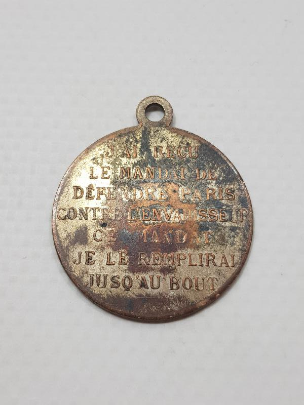 1. DÜNYA SAVAŞI NADİR FRANSIZ JOSEPH GALLİENİ MADALYASI