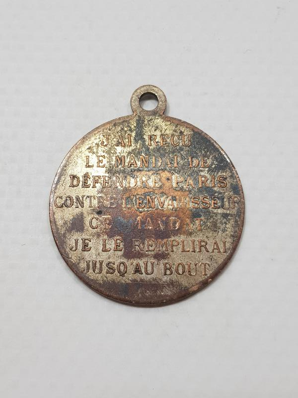 1. DÜNYA SAVAŞI NADİR FRANSIZ JOSEPH GALLİENİ MADALYASI