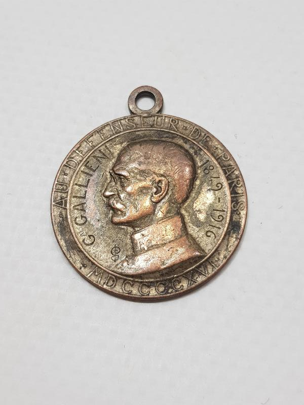 1. DÜNYA SAVAŞI NADİR FRANSIZ JOSEPH GALLİENİ MADALYASI