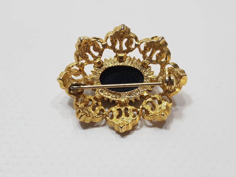 1900'LERDEN ALTIN KAPLAMA TOLEDO BROŞ 