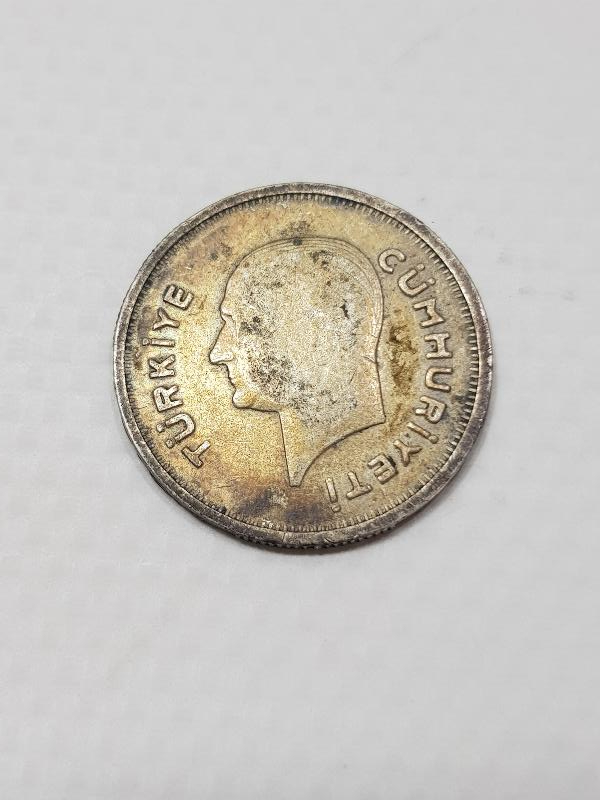 1935 TARİHLİ GÜMÜŞ 50 KURUŞ