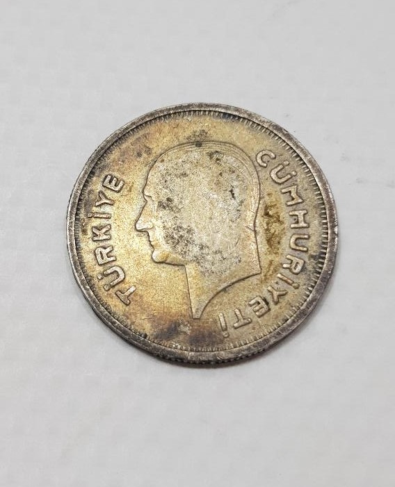 1935 TARİHLİ GÜMÜŞ 50 KURUŞ