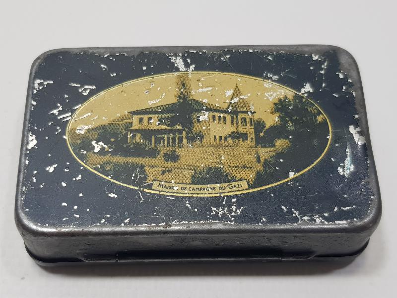 ATATÜRK RESİMLİ OSMANLICA GAZİ SİGARA KUTUSU