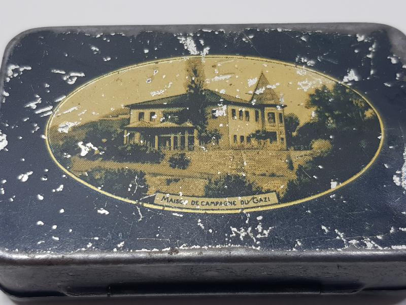 ATATÜRK RESİMLİ OSMANLICA GAZİ SİGARA KUTUSU