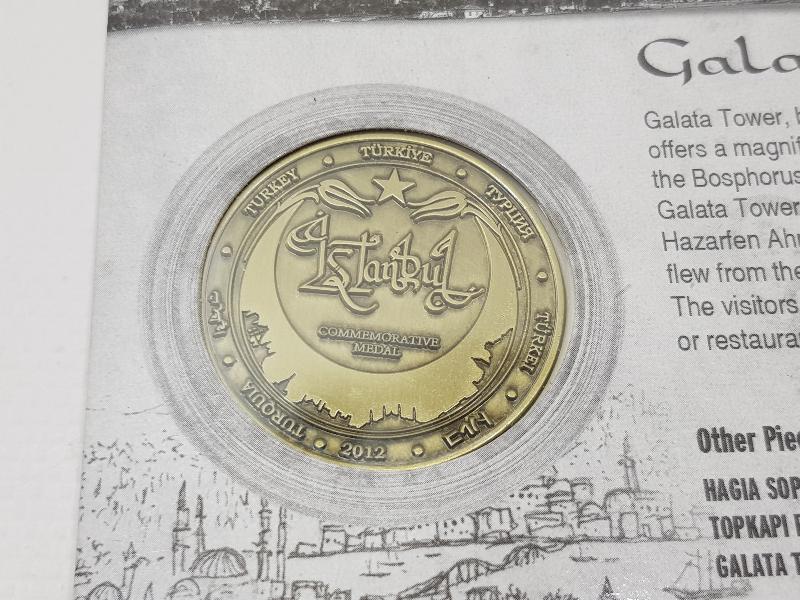 GALATA KULESİ HATIRA MADALYA 