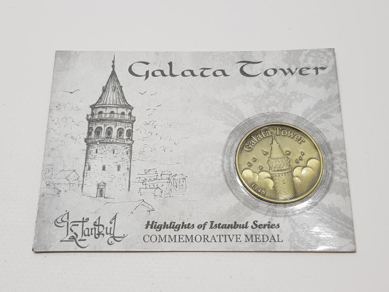 GALATA KULESİ HATIRA MADALYA 